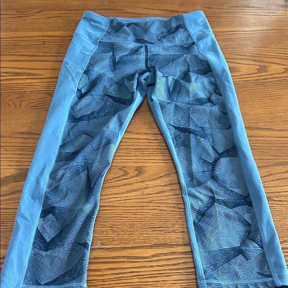 Blue Patterned Leggings/9